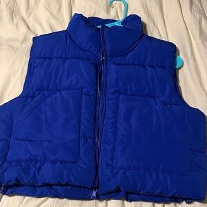 Blue vest